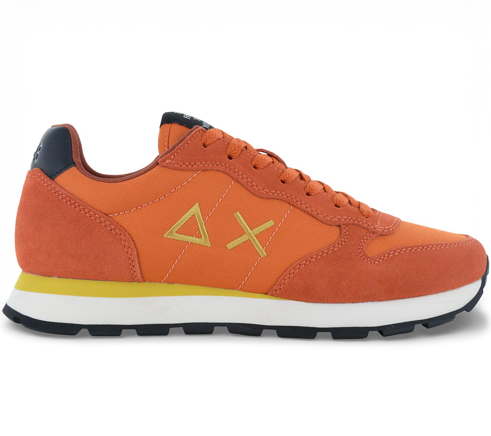 SUN68 Tom Solid - Herren Sneakers Schuhe Orange Z45101-33