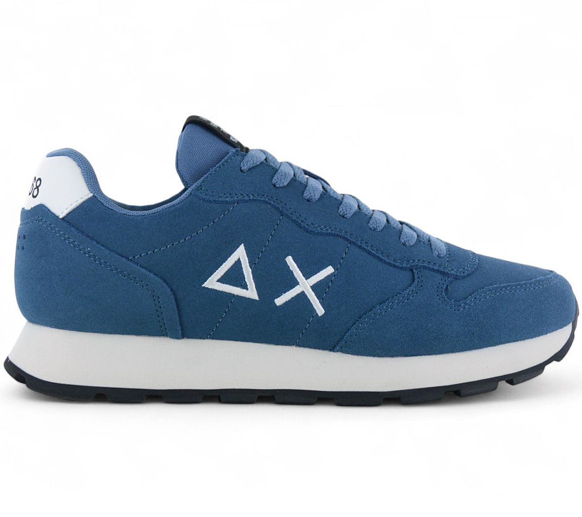 SUN68 Tom Suede - Herren Sneakers Schuhe Blau Z45106-80