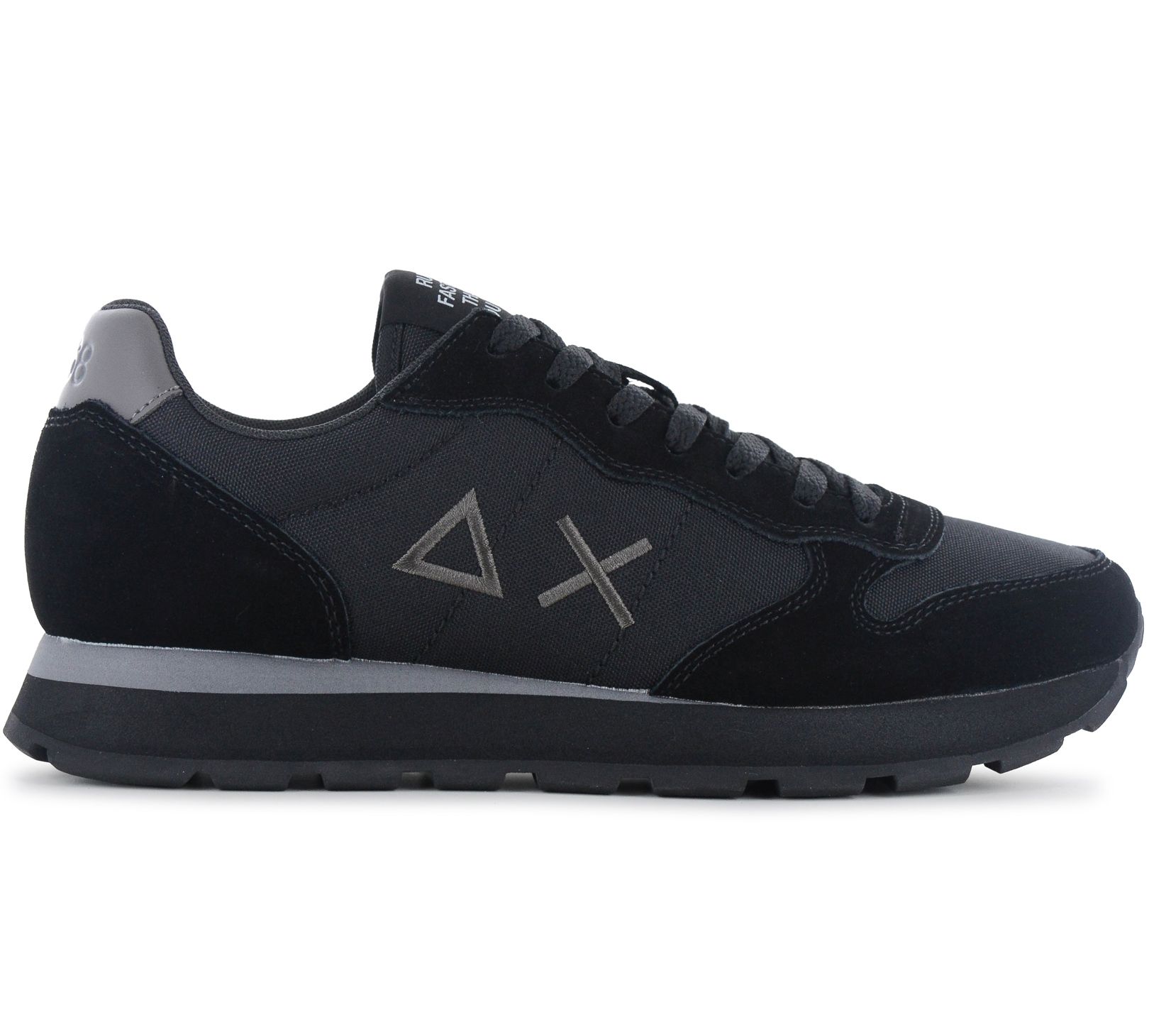 SUN68 Tom Solid - Herren Sneakers Schuhe Schwarz Z46101-1147
